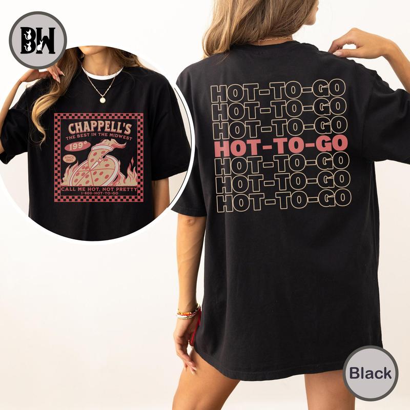 Chappell Roan Hot To Go Shirt, Chappell Roan T-Shirt, Comfort Colors Shirt, Midwest Princess 2024 Tour Tee, Sapphic Lesbian WLW Pride Music