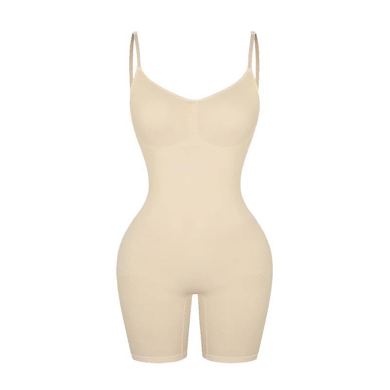 FeelinGirl Shapewear for Women Butt Lifter Bodysuit Tummy Control Seamless Spandex Shapewear  Comfort Spaghetti Strap  Womenswear 2