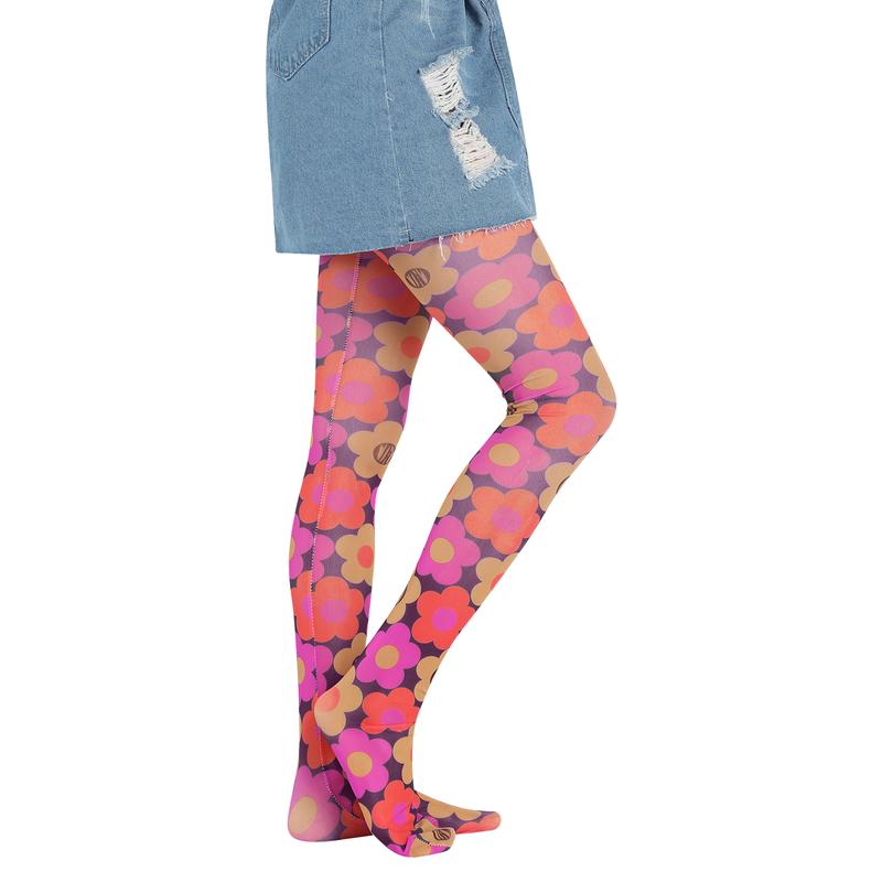 Women Y2K Printed Tights Sexy Sheer Mesh Leggings Pants Bodycon Bottoms 90S Vintage Stretchy Pants Harajuku Comfortable Tights Streetwear