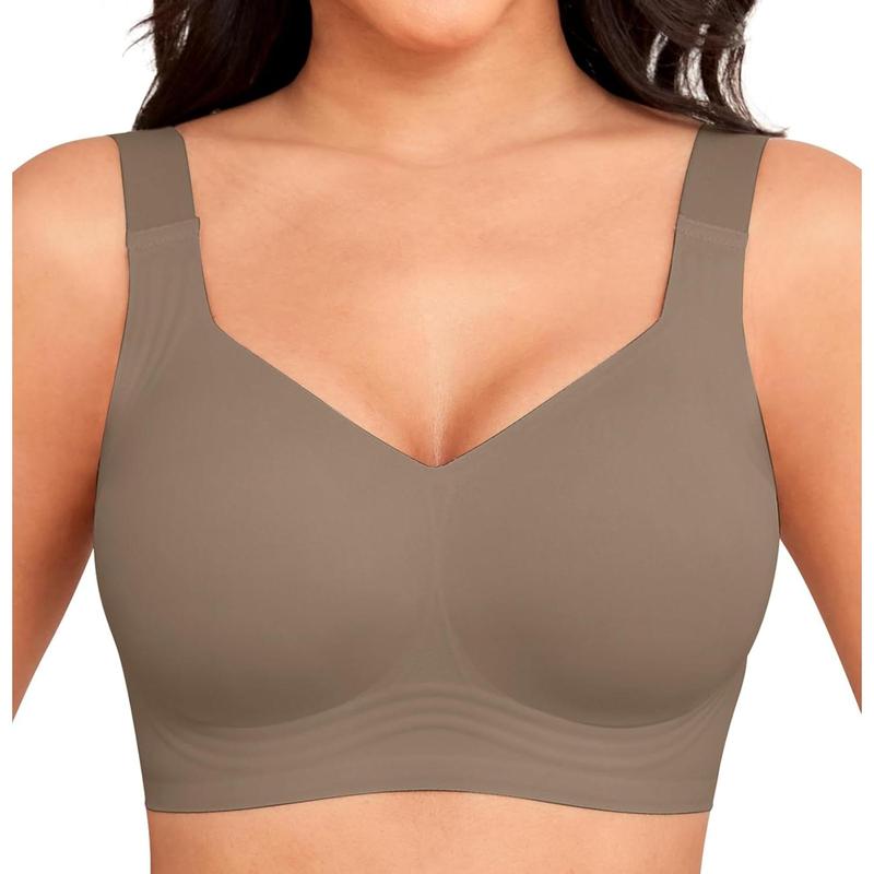 Women Wirefree Bras for Women  Coverage No Underwire Everyday Bras Comfortable Wireless Padded Bras